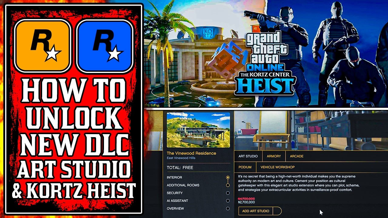 How To UNLOCK The New Kortz Center Heist in GTA Online! GTA Online Kortz Center Heist Update (GTA5)