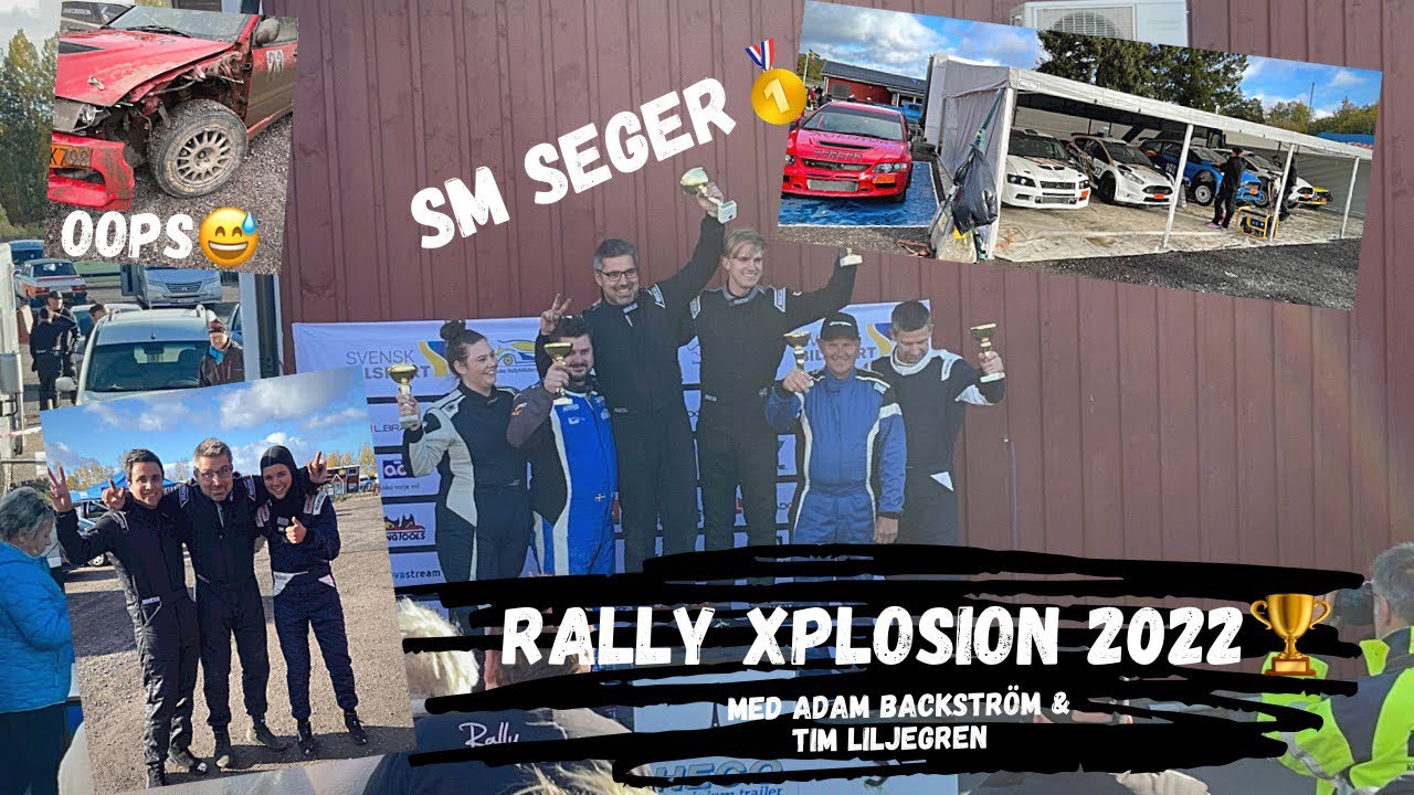 Vinst i SM finalen🥇Rally Xplosion 2022🏆