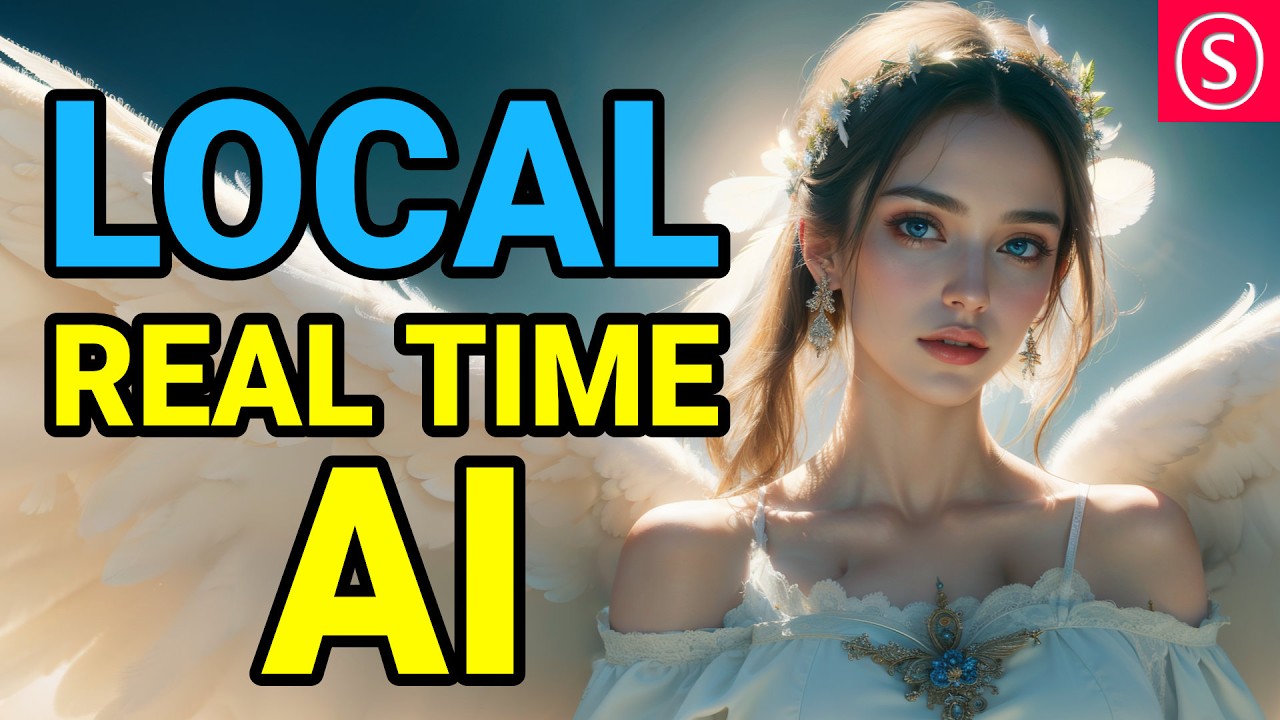 REALTIME AI Render for FREE - Live LCM Local Install