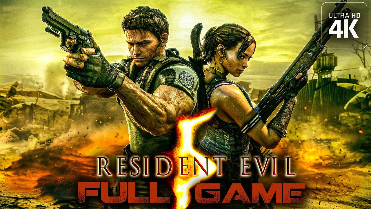 Resident Evil 5｜Full Game Playthrough｜PC 4K Ultra