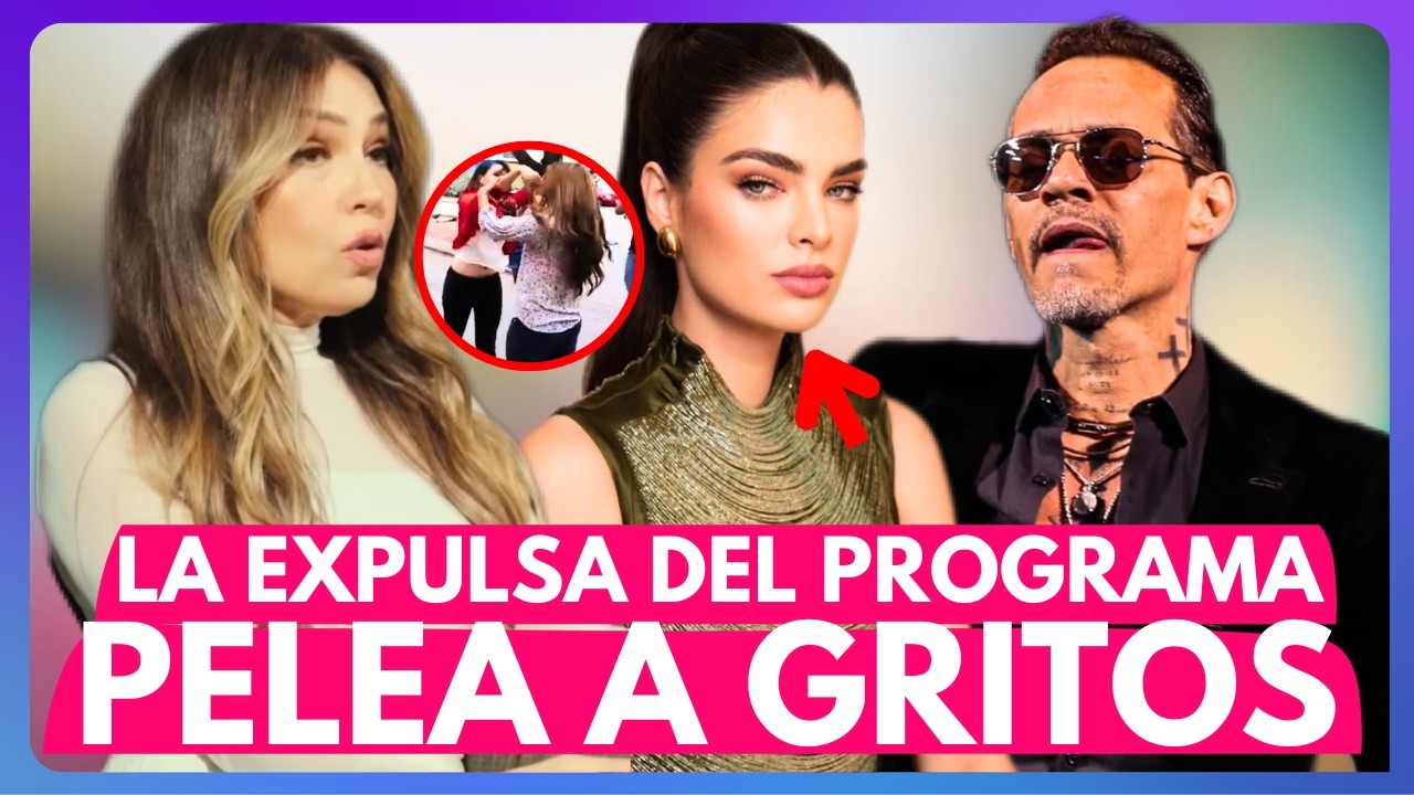 ¡MARC ANTHONY EN EL MEDIO! EL HUMILLANTE MOMENTO DE THALÍA HACIA NADIA FERREIRA