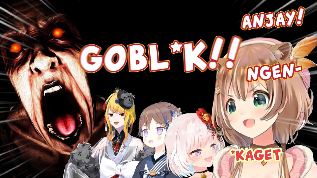 Ketoxican Risu Reflek Keluar Akibat Dikagetin Hantu [Risu x Iofi x Anya x Kaela]