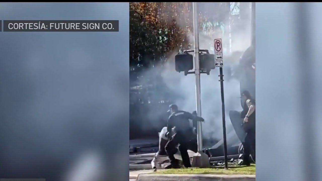Persecución, choque y fuego