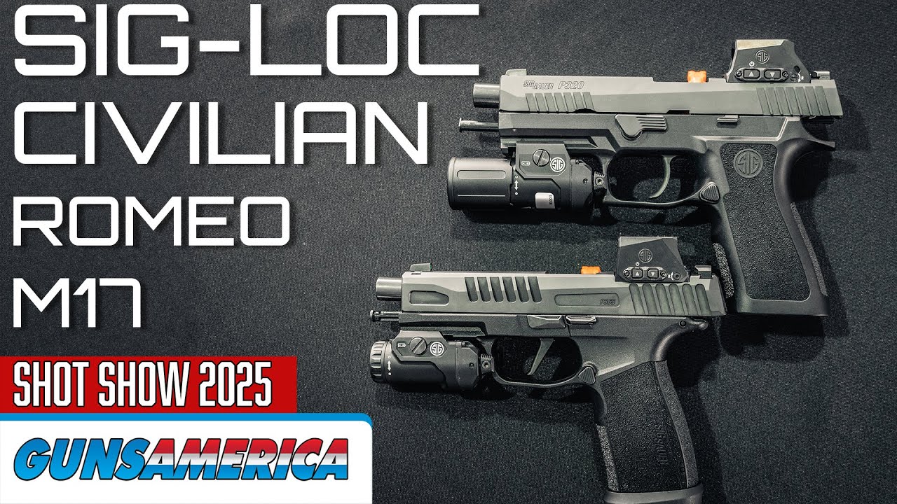 Гражданский Romeo M17 Optic? Представляем SIG Sauer LOC — SHOT Show 2025
