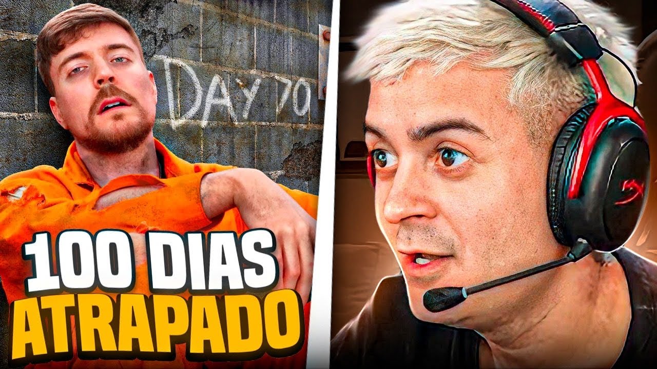 ¿100 DÍAS ATRAPADO? 😱 MRBEAST 🚨