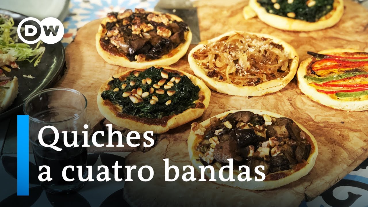Cuatro versiones de la deliciosa tarta salada francesa