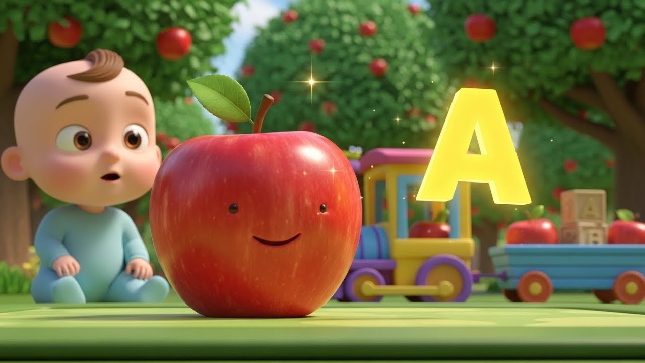 Learn ABC Train Time 🚂🔤 | Kids Alphabet Song | Fun Learning for Toddlers and Preschoolers