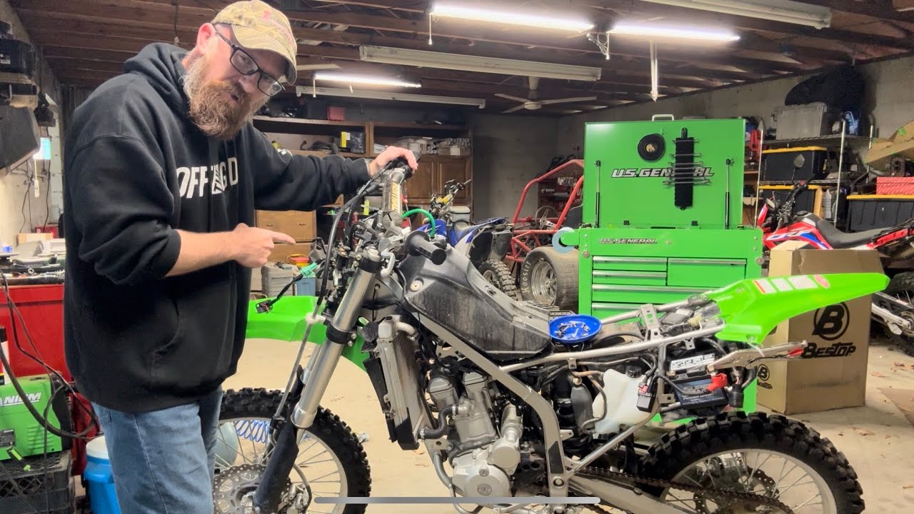 KLX300R No Crank No Power FiX! #klx300r #dualsport #dirt-bike