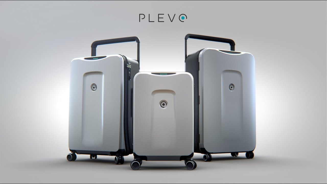 Plevo Series One - The world's most innovative smart luggage set
