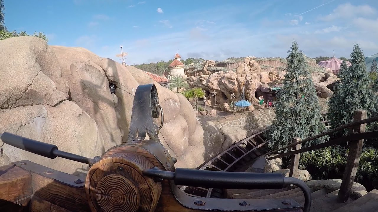 Seven Dwarfs Mine Train POV HD On-Ride Roller Coaster Disney World Magic Kingdom HEIGH HO! GoPro