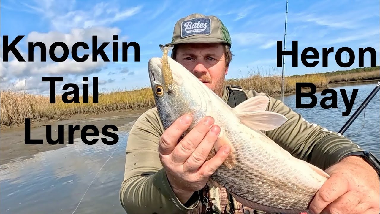 Испытание приманок Knockin Tail в заливе Херон, Коден, Алабама