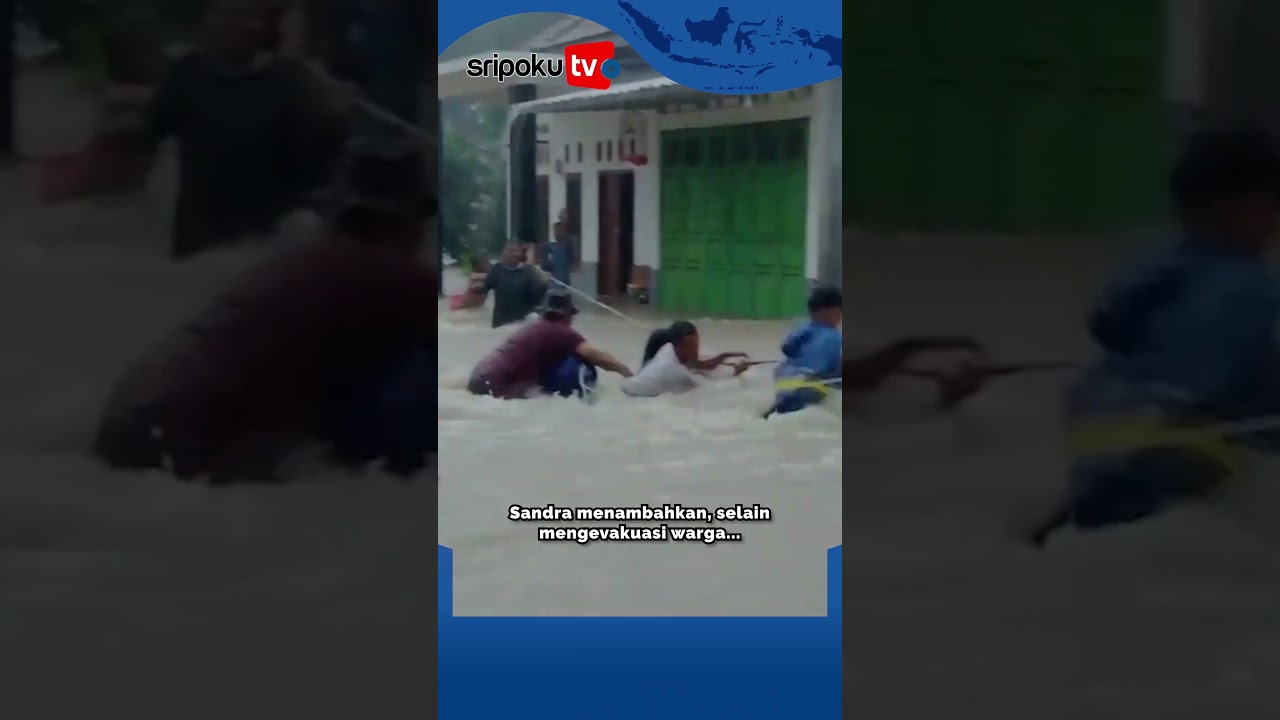 Banjir Terjang Belitang III OKU Timur, 73 Rumah Warga Terdampak, Semua Korban Dievakuasi