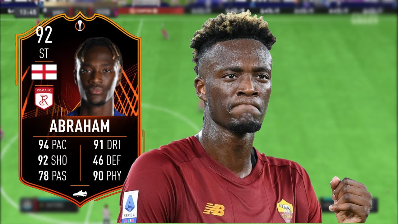 BETTER THAN WEGHORST??? 92 Road To The Final Tammy Abraham Player Review - FIFA 23 Ultimate Team