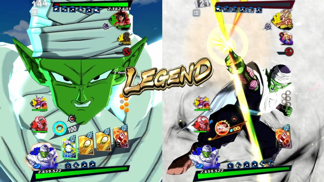 All the Unseen Animations of NEW LEGEND Piccolo!!-14Stars Early Showcase-Dragon Ball Legends