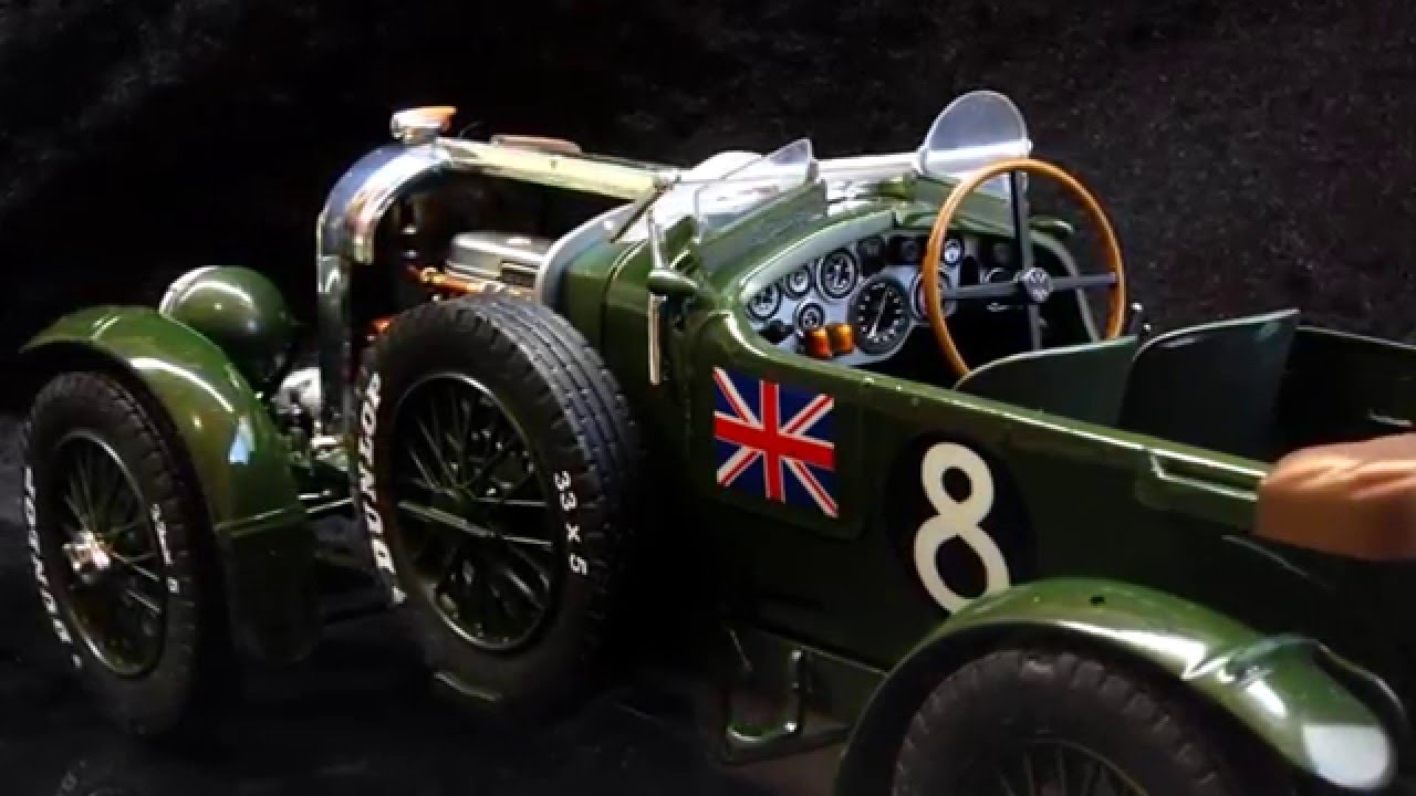 Scale model : Bentley 4.5 L Blower Revell : complete build