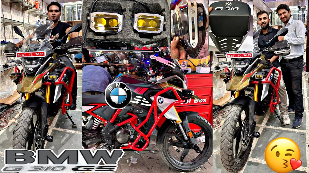 शोरूम से लाते ही करा दी फुल modified अपनी BMW Gs 310 | gs 310 rally edition modified | gs 310 2023