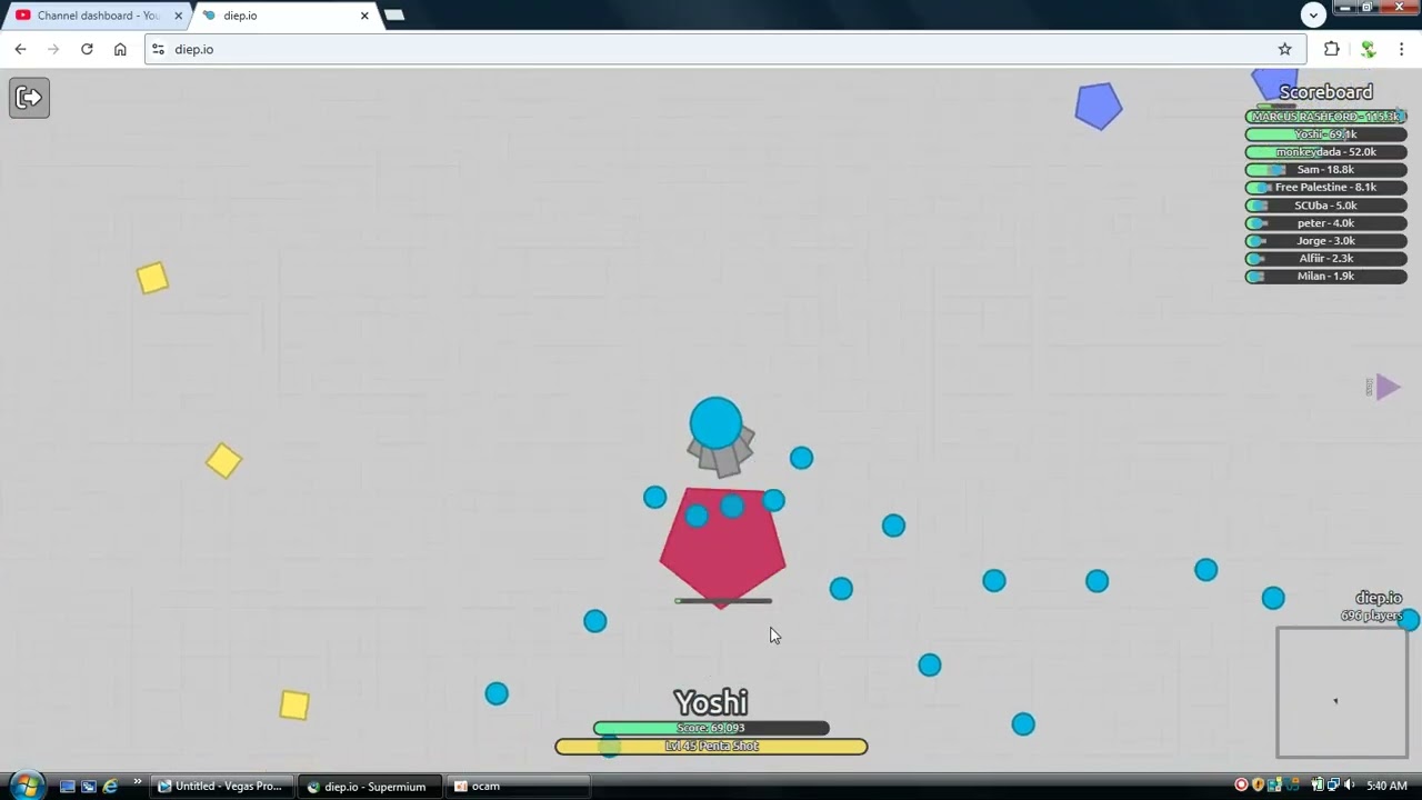 my diep.io gameplay #43
