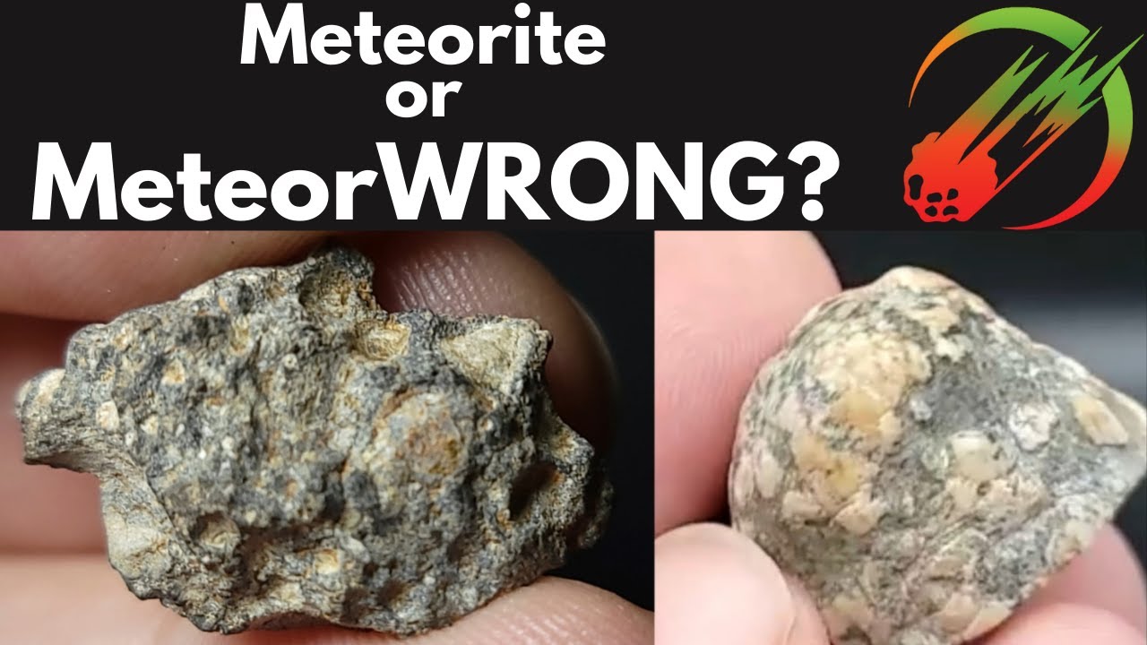 Meteorite or MeteorWRONG? ☄️Compared to real Meteorites -Knowledge Bolide Crew Discuss