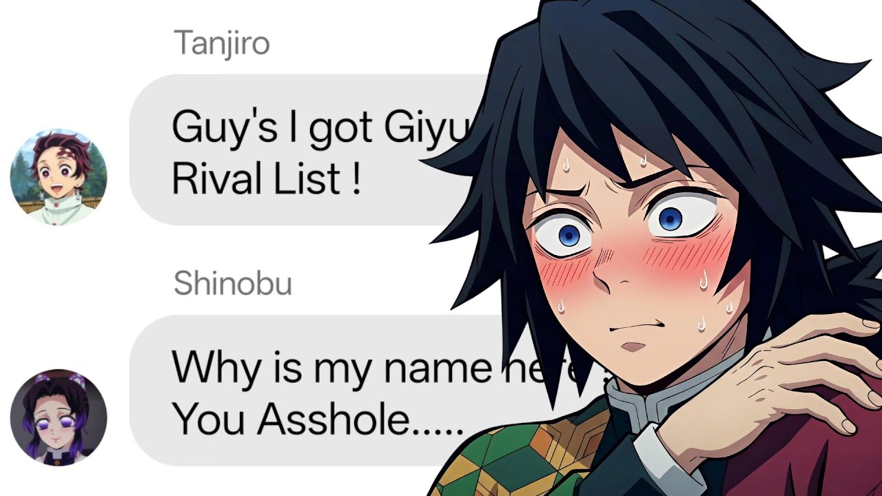 If Shinobu Got Tomioka Rival List | Demon Slayer discord server 