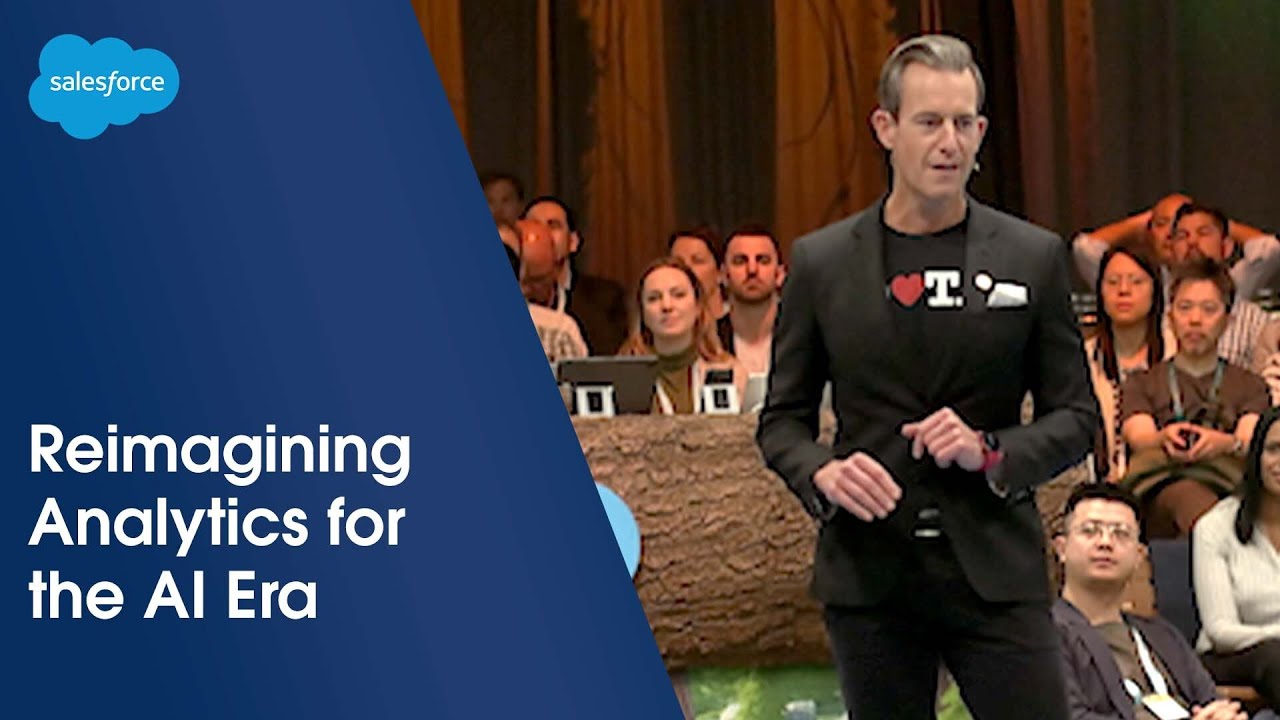 Tableau Keynote: Reimagining Analytics for the AI Era | Dreamforce | Salesforce