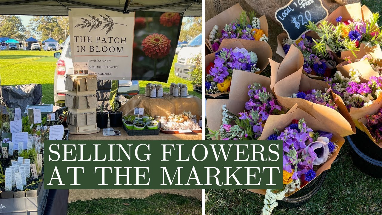 Well That Was An... Interesting Market!💐Harvest, Arrange & Prep To Sell Flowers at the Market