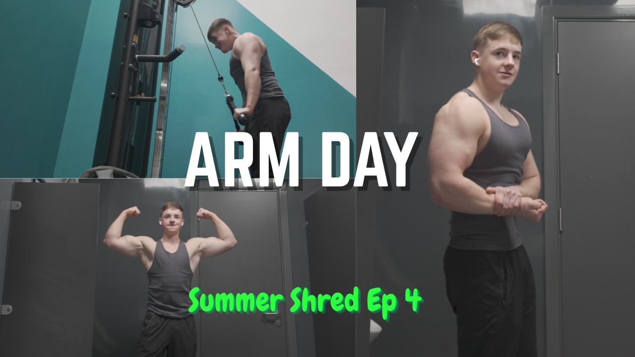 Nasty Arm Day  ! | Summer Shred Ep 4