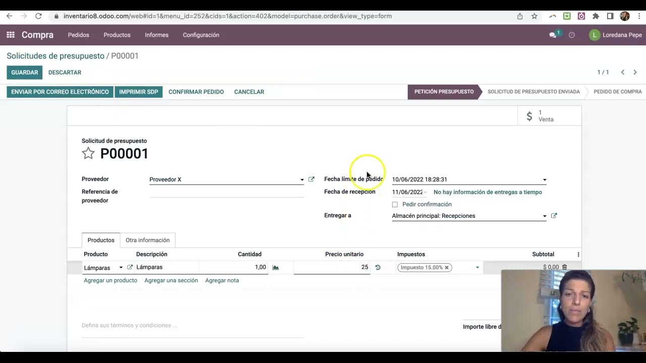 Uso de rutas en Odoo: MTO