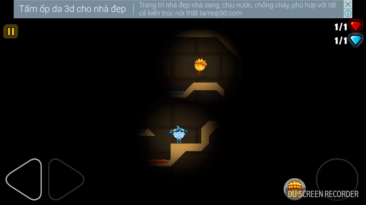 Level 27 - Fireboy in The Light Maze