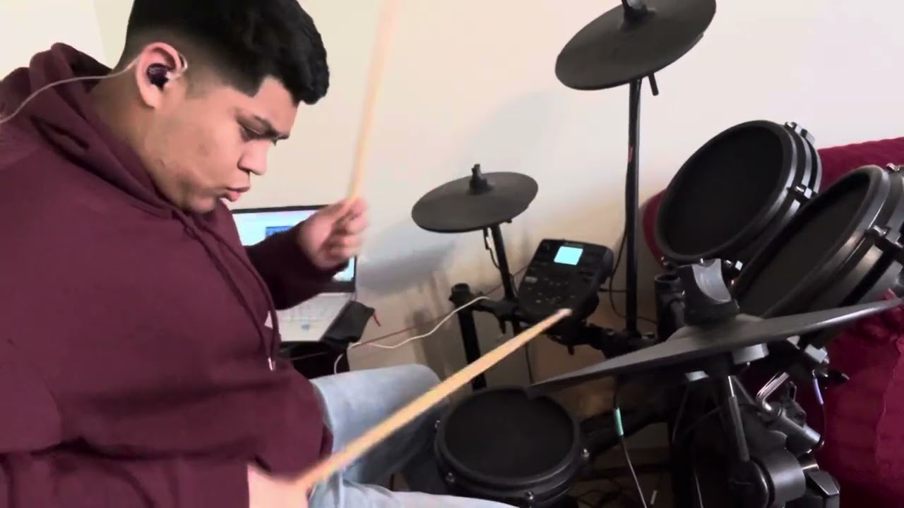 Recibe Toda La gloria Drum Cover with Iglesia Voz Que Clama En el Desierto Worship Ministry