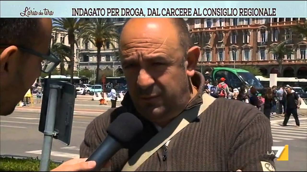 Indagato per droga, dal carcere al consiglio regionale