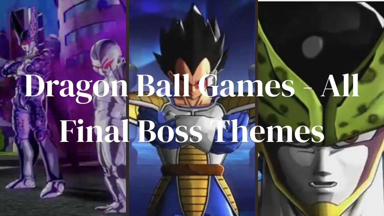 Dragon Ball Games - All Final Boss Themes