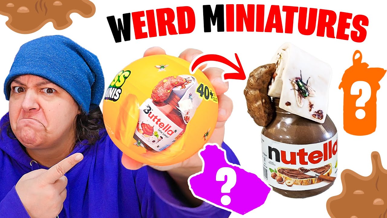 The WEIRDEST Miniature Foods FOR WEIRD People