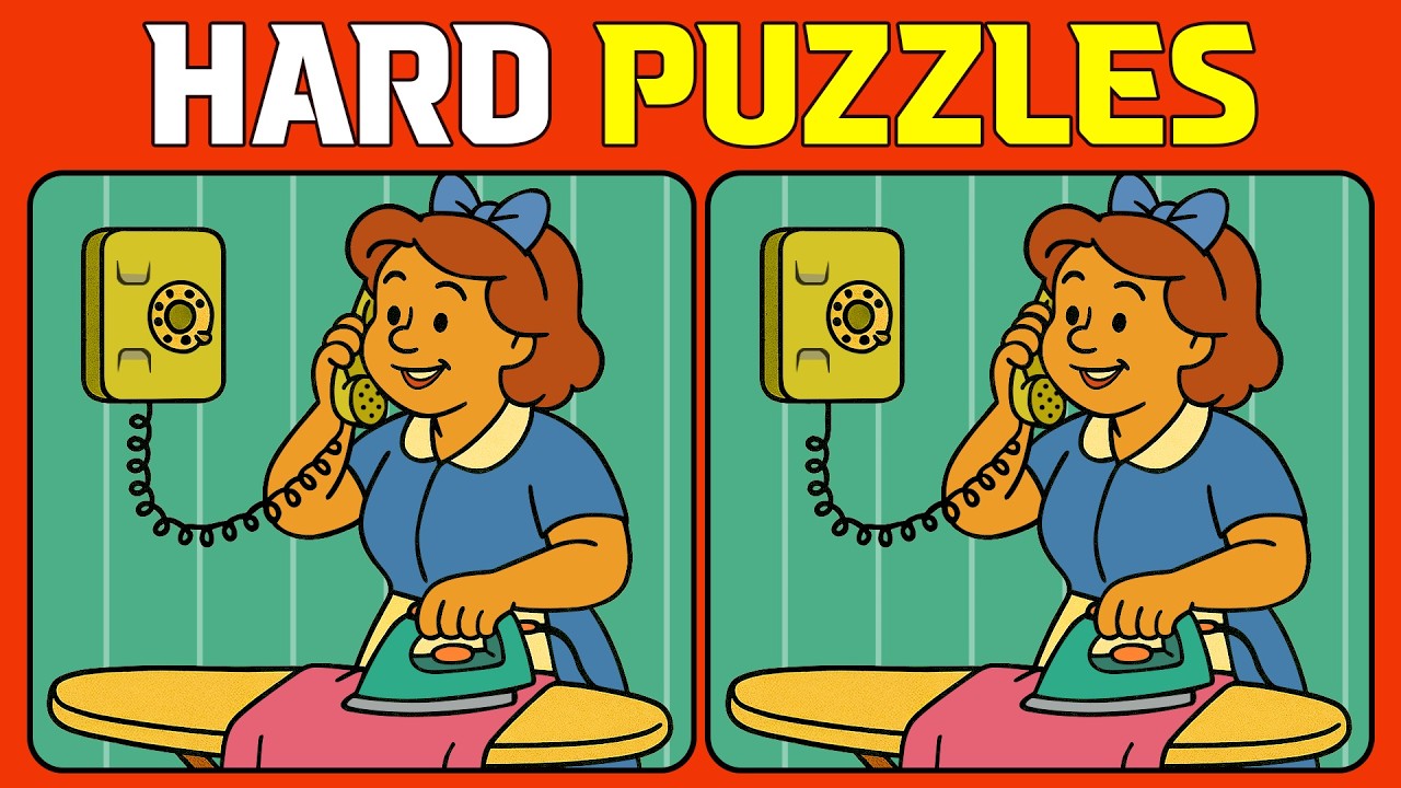 🧠🧩How Quickly Can YOU Find All The Differences In Each Image? (Difficult Level)