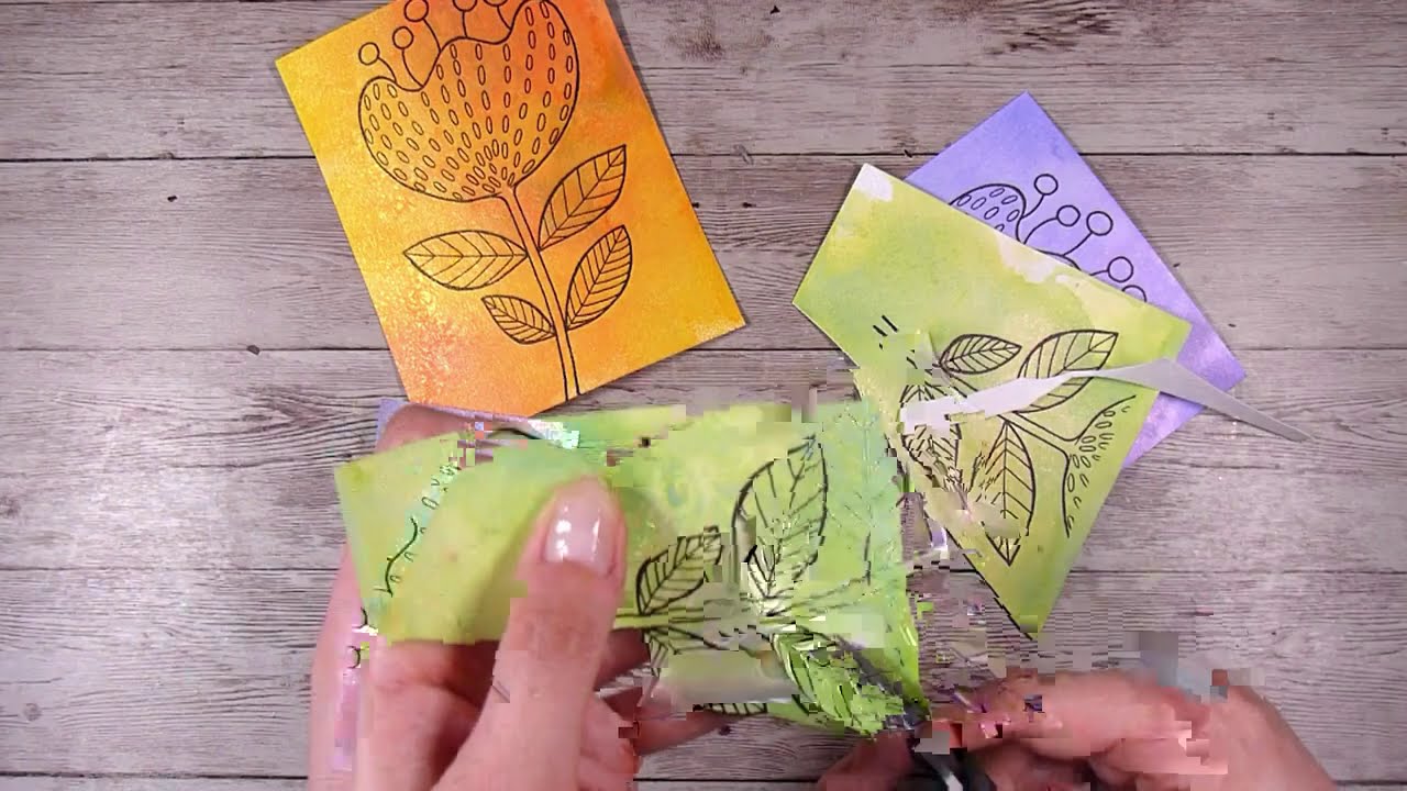 DIY Shimmer Spray with LOTS of Shimmer - How to Turn The Shimmer Card Stock into a  Striking Card!