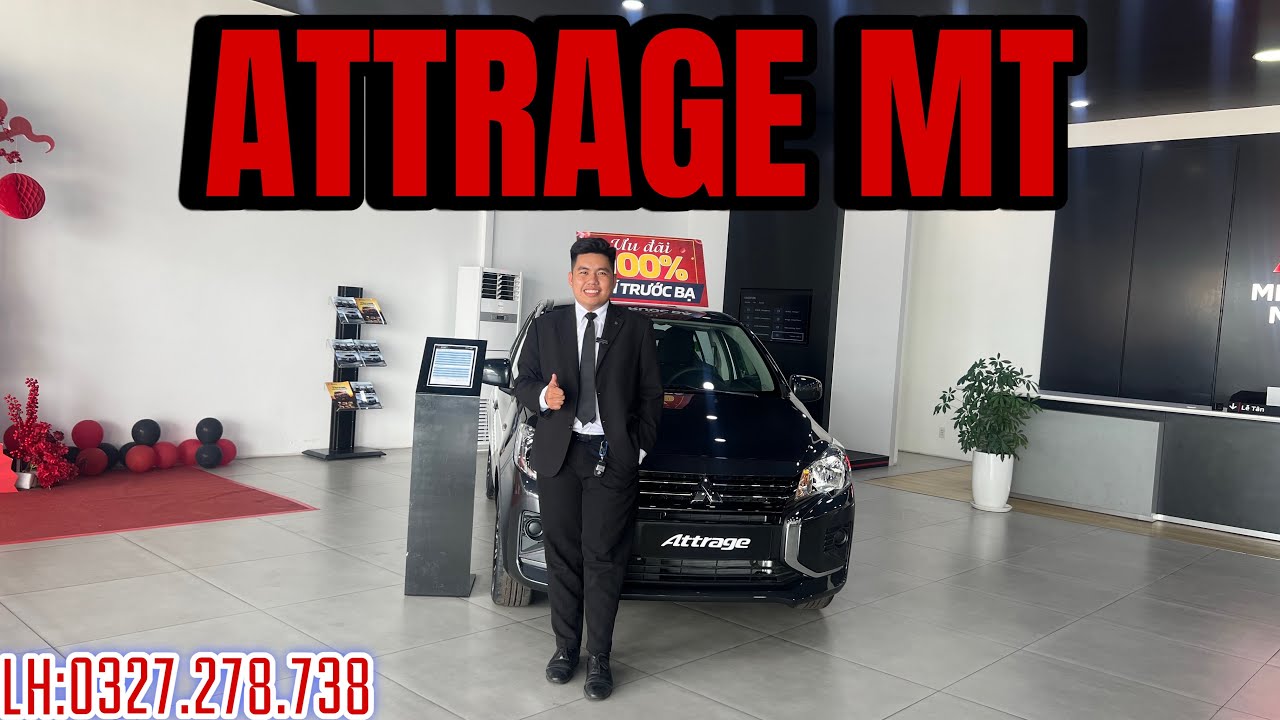 🚗💨 GIẢM GIÁ CỰC SỐC – MITSUBISHI ATTRAGE 💥XE SẴN GIAO NGAY