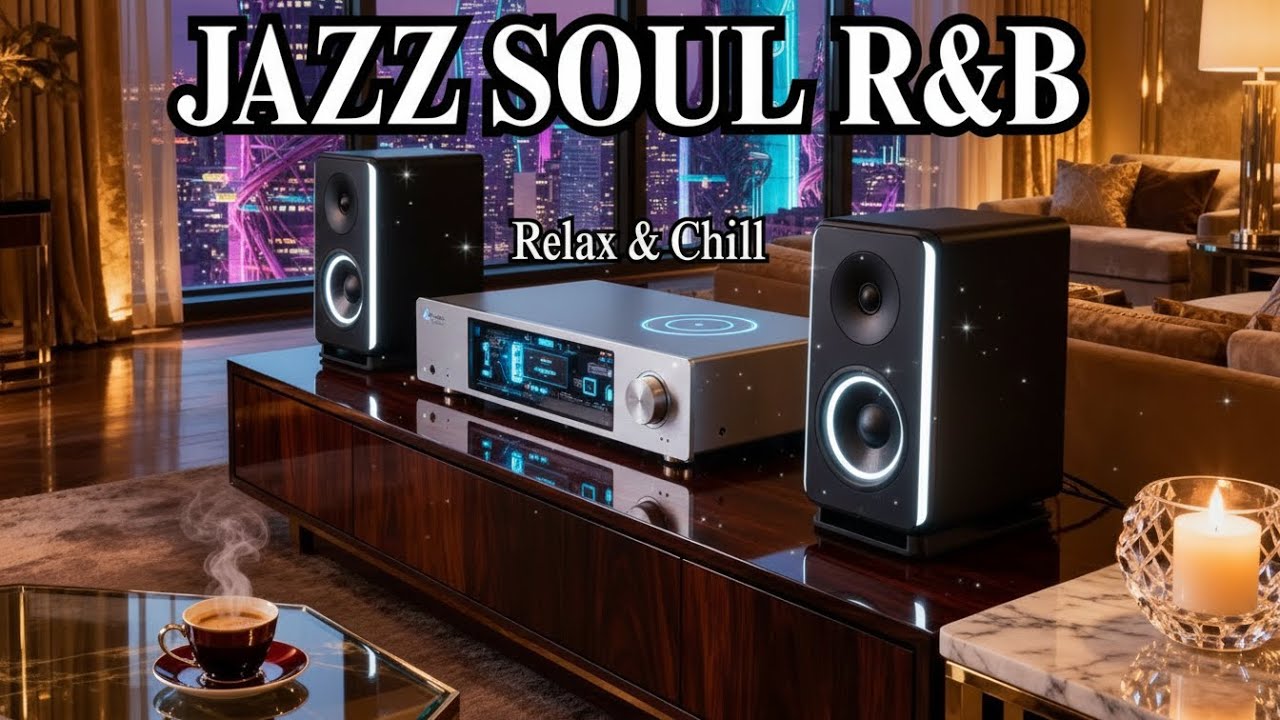 Smooth Jazz & Soulful R&B – Perfect Melody for Peaceful Hours & Slow Relaxing