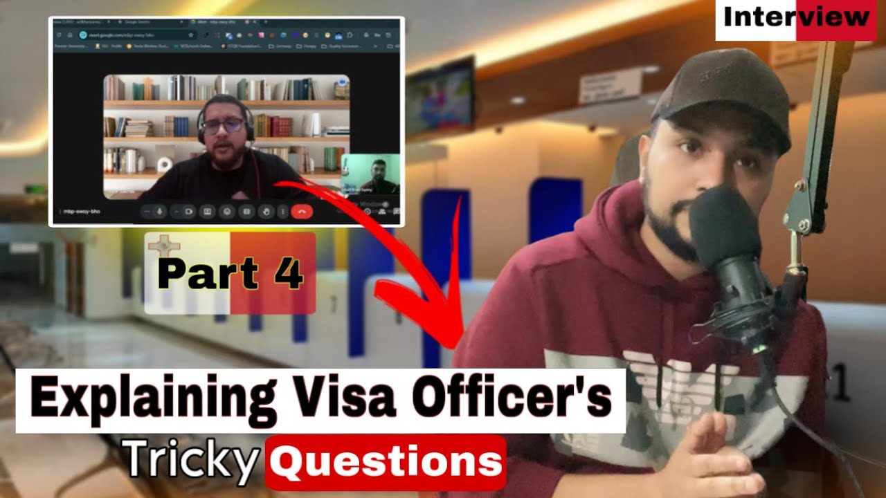 VFS Malta Interview 🇲🇹 | Accommodation  Related Q&A Explained | Part 4 | Asif Khan Sunny