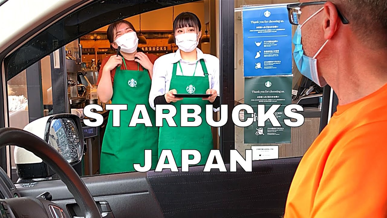STARBUCKS Drive Thru in JAPAN | Can the Staff Speak English?