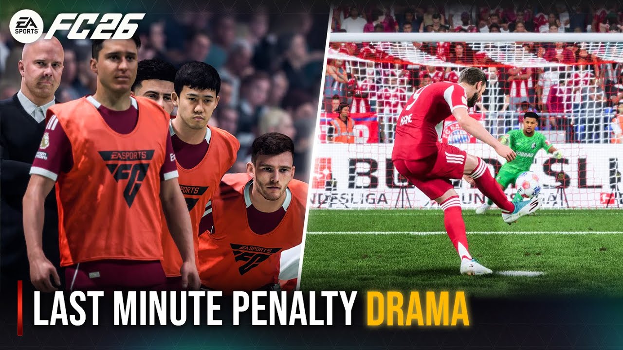 EA Sports FC 26 | Драма пенальти в последнюю минуту