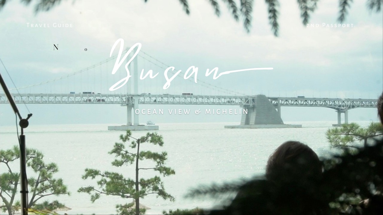 The must-visit scenic cafés in Busan  (If you’re not sure where to go)