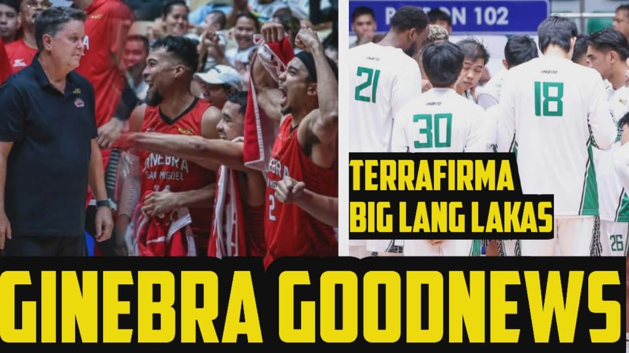 GINEBRA GOODNEWS IKAKATUWA NG GINEBRA FANS | TERRAFIRMA BAKIT BIGLANG LUMAKAS