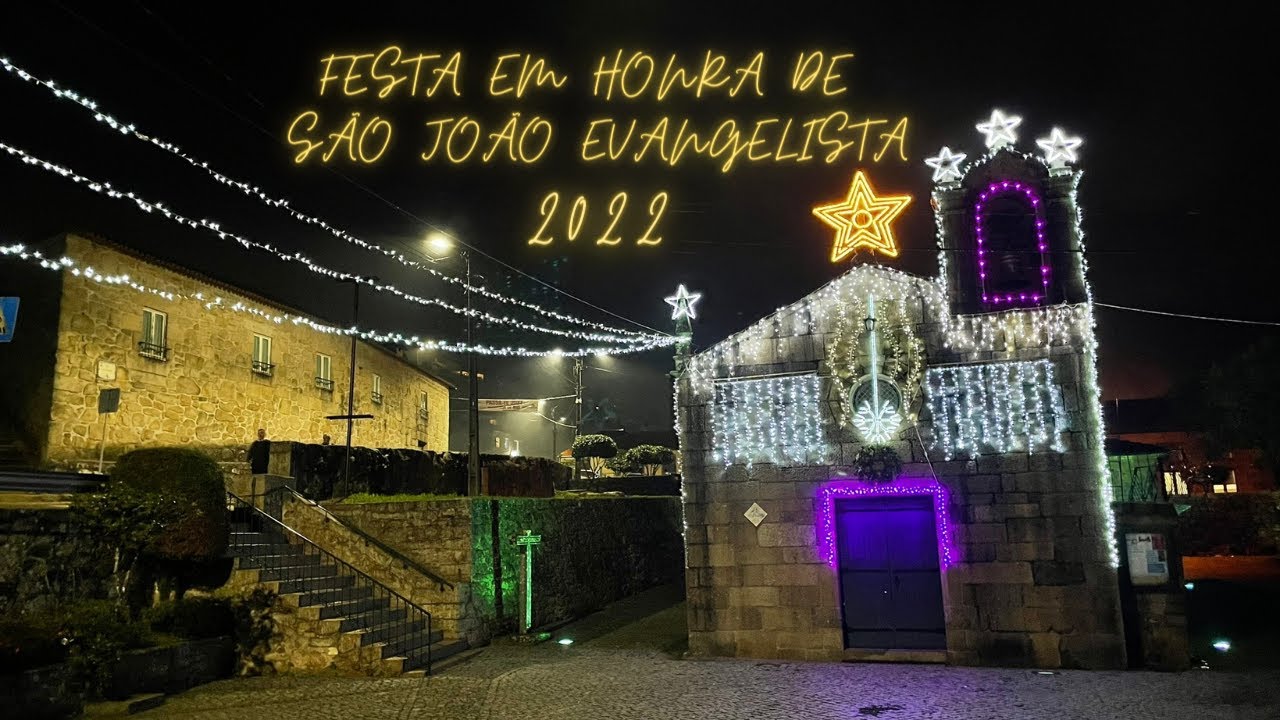 Fogo Artifício Festa S.João Evangelista Eiriz 2022