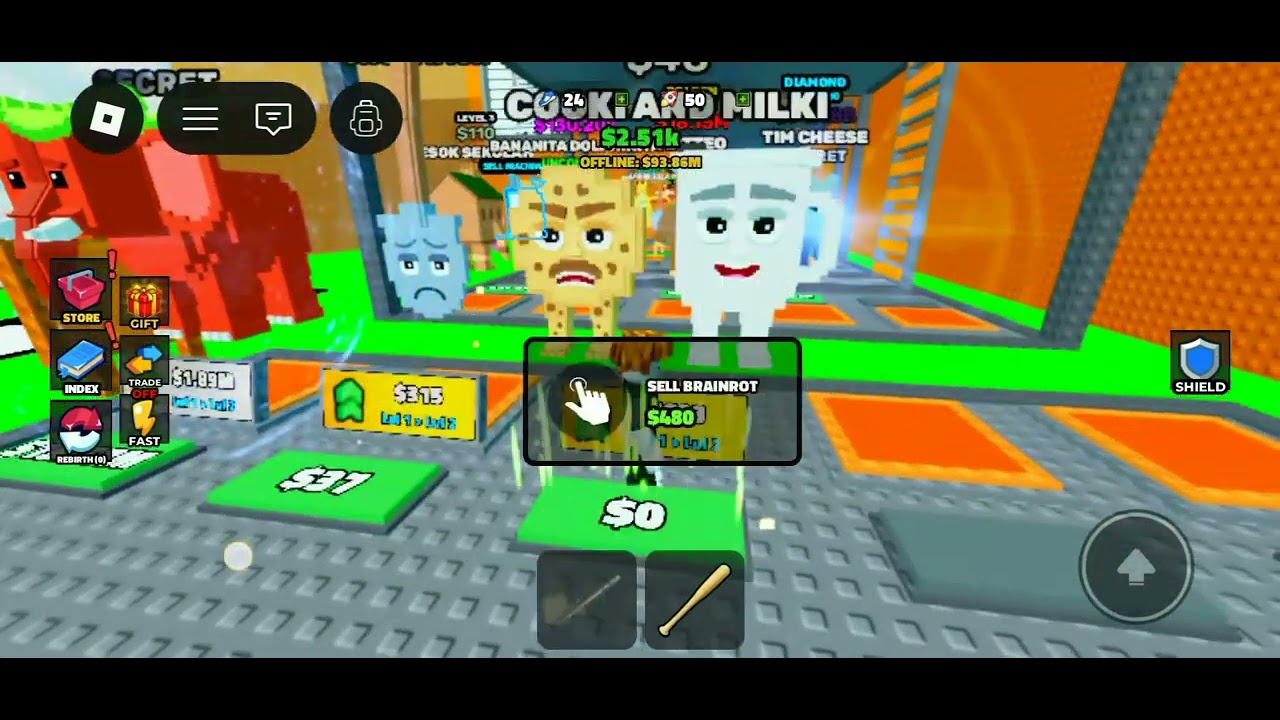 Finally I try Rope Bridge For Brainrots! (Roblox)