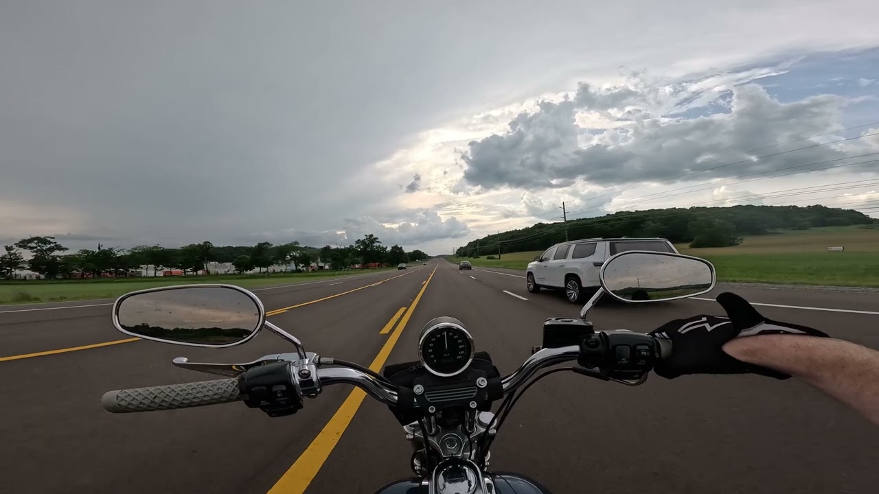 Cruising Rural America on a Harley