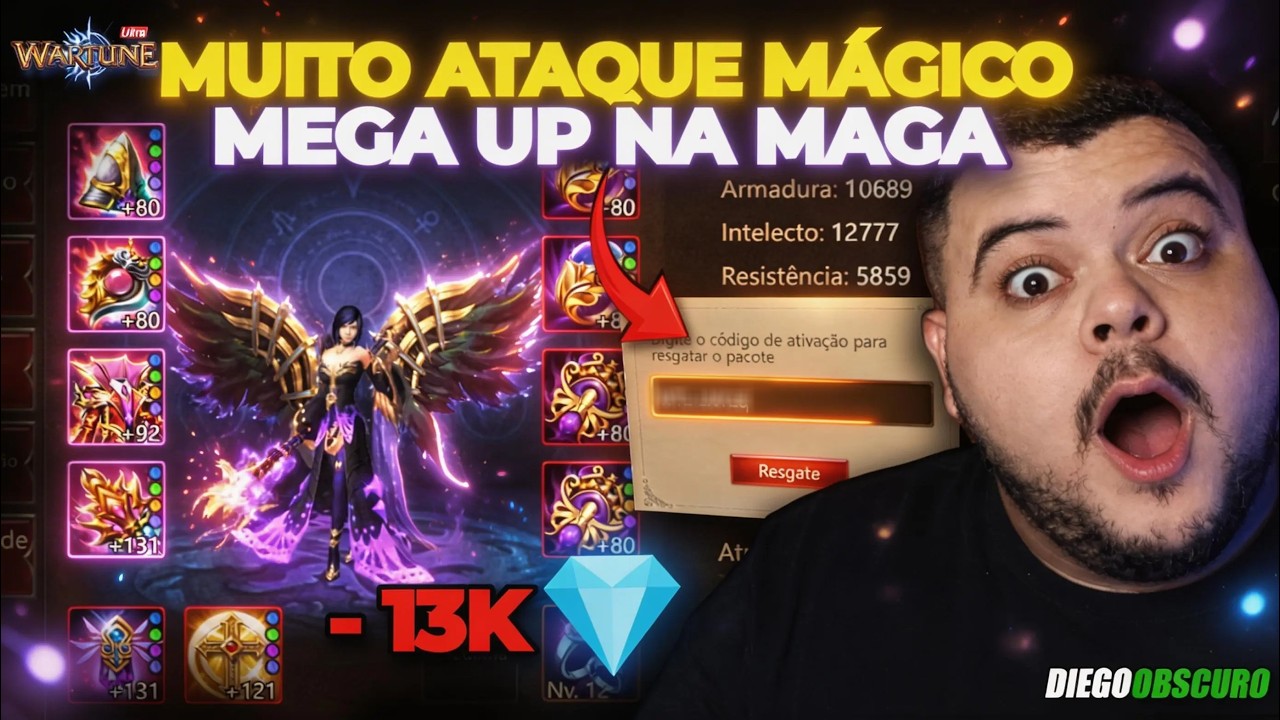 RUMO A 3KK DE PODER NA MAGA: MEGA UP DA SEMANA!