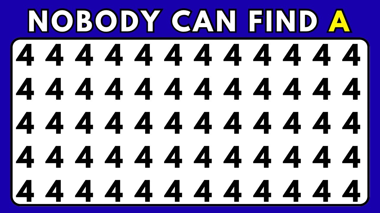 Find The Odd One Out Challenge | Numbers & Letters Edition #findtheoddoneout #oddoneout 