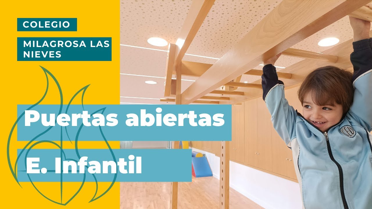 Puertas abiertas E.Infantil - Colegio Milagrosa Las Nieves- Centro Concertado Bilingüe en Ávila