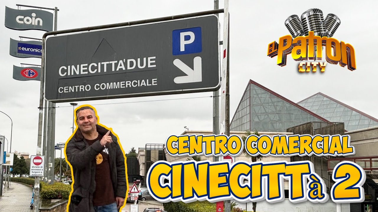 Cinecittà 2 el Primero Centro Comercial en Roma... El epicentro del glamour y la diversión