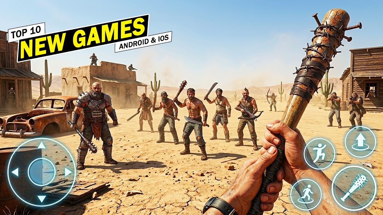 TOP 10 Mejores Juegos Para Android & iOS 2026 NUEVOS ✅