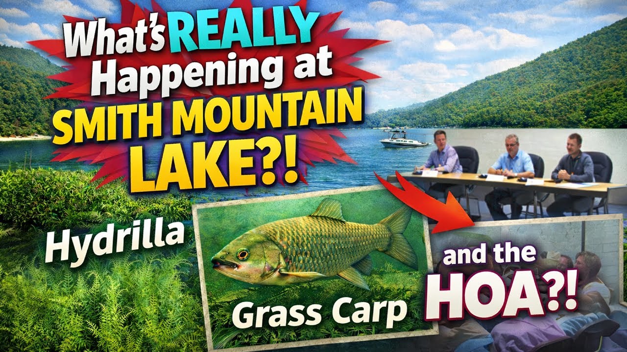 What’s REALLY Happening at Smith Mountain Lake?! Hydrilla & Grass Carp Meeting Explained